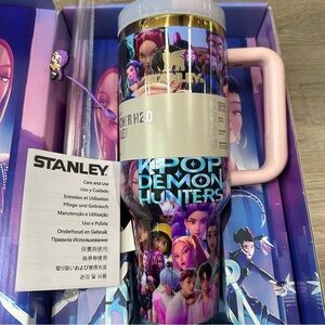 Custom K-Pop Demon Hunters Quencher Tumbler with Colorful Design 40oz